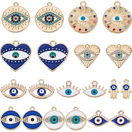 SUNNYCLUE 1 Bag 6 Pairs Resin Wood Pendant Acrylic Resin Earring Making Kit  Bohemian Round Square Drop Mottled Earring Jewelry Arts Craft for