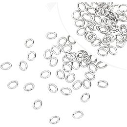 Arricraft 78pcs/10g 304 Stainless Steel Jump Rings, Jewelry Connectors, O Rings Chains Repair Supplies for Earring Bracelet Jewelry Making-Stainless Steel Color