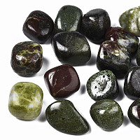 Honeyhandy Natural Dragon Blood Beads, Tumbled Stone, Vase Filler Gems, No Hole, Nuggets, 19~30x18~28x10~24mm 250~300g/bag