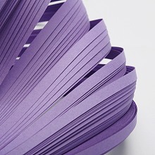 Honeyhandy Quilling Paper Strips, Medium Purple, 530x5mm, about 120strips/bag