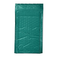 Honeyhandy Matte Film Package Bags, Bubble Mailer, Padded Envelopes, Rectangle, Teal, 22.2x12.4x0.2cm