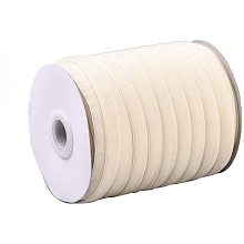 CHGCRAFT 50 Yards Bisuqe Single Face Velvet Ribbon for Christmas Wedding Wrapping Crafts Decoration Favors