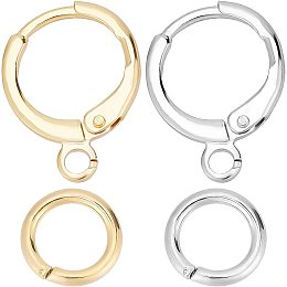 Leverback Earring Hook / French Ear Wires / Lever Back Earwires / Hoop  Earring Clip On with 9mm Pad (Silver / 5 Pairs) Jewelry Findings F276