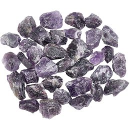 AHANDMAKER 1 lb Rough Natural Amethyst Stone, Raw Nuggets Rocks Undrilled Points Beads for Home Decor, Jewelry Making, Cabbing, Tumbling, Cutting, Polishing, Lapidary, Wire Wrapping, Healing Reiki