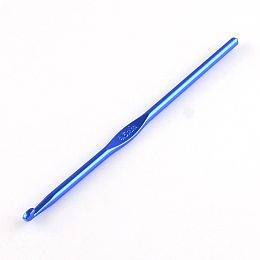 Honeyhandy Random Single Color Aluminum Crochet Hooks, Single Color per Bag, Pin: 4.5mm, 148x4.5mm