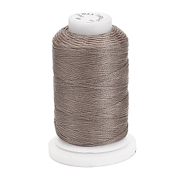 Honeyhandy Waxed Polyester Cord, Flat, Rosy Brown, 1mm, about 76.55 yards(70m)/roll