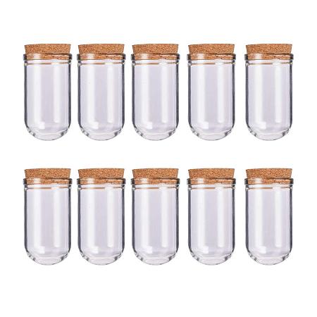 BENECREAT 32 Pack 15ml Glass Jars Bottles Decoration Bottles with Cork Stoppers for Party Favors, Arts, Small Projects and DIY Decorations