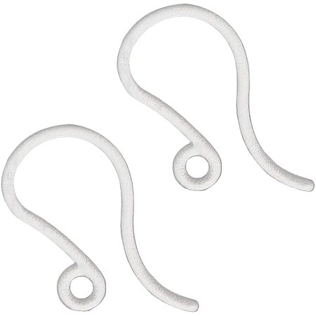 Arricraft 1 Bag Plastic Earring Hooks Ear Wires 13mm Jewelry Connector for Earring Designs Jewelry Making, About 10000pcs/bag