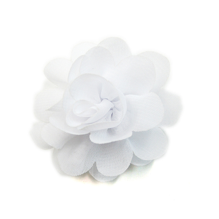 Honeyhandy Lace Costume Accessories, Flower, White, 50mm