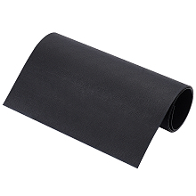 BENECREAT Plastic Bag Bottoms, No Hole, Rectangle, for Bag Making, Black, 60.5x20.5~21x0.15cm