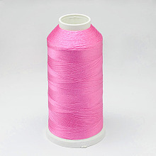 Honeyhandy Nylon Thread, For Tassel Making, Hot Pink, 0.3mm, about 1093.61 yards(1000m)/roll