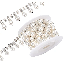 Rhinestone & Pearl Trim