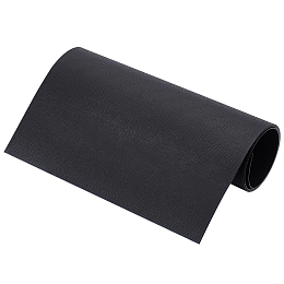 BENECREAT Plastic Bag Bottoms, No Hole, Rectangle, for Bag Making, Black, 60.5x20.5~21x0.15cm