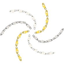 SUNNYCLUE 30Pcs 3 Colors Lobster Claw Clasps with Jump Rings Lobster Claw Clasps for Jewelry Making Necklace Bracelet Connector for Jewelry Making Clasp