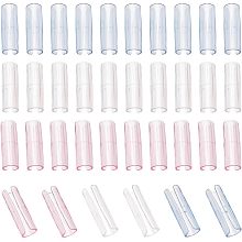 CHGCRAFT 36Pcs 3 Colors Bed Sheet Grippers Transparent Sheet Holders Plastic Bed Sheet Clips Sheet Fasteners for Sheets Mattresses Bed