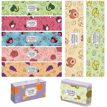 1Set soap wrapping paper packaging Labels for Homemade Soap Bar Gift Box  Packaging