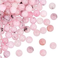OLYCRAFT 189Pcs 6~6.5mm Natural Cherry Blossom Jasper Bead Round Loose Beads Natural Stone Bead Charm Round Shaped Findings for Bracelet Necklace Jewelry Making