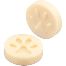 AHANDMAKER Dog Paw Shape Mold, DIY Leather Crafts Mold, Dog Paw Shape Key Ring Hanging Plastic Mold for DIY Leather Craft, 6cm