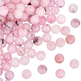 OLYCRAFT 189Pcs 6~6.5mm Natural Cherry Blossom Jasper Bead Round Loose Beads Natural Stone Bead Charm Round Shaped Findings for Bracelet Necklace Jewelry Making