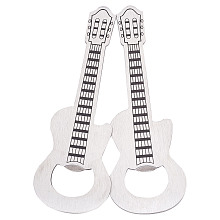 GORGECRAFT 2Pcs Guitar Bottle Opener Music Bottle Opener Manual Can Openers Creative Guitar Shaped-Bottle Opener for Music Guitar Lover