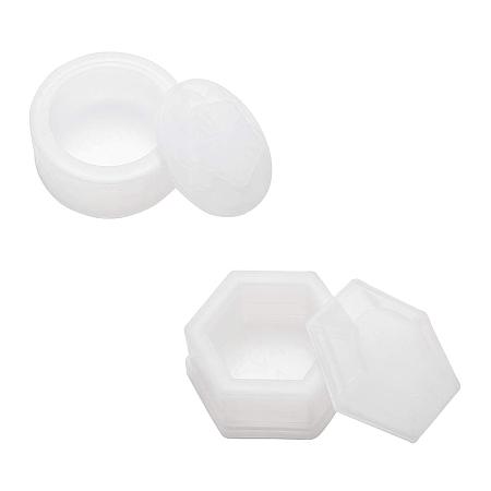 PandaHall Elite 2 pcs Resin Casting Molds 3D Diamond Clear Silicone Mold for Resin DIY Craft Pendant Earring Jewelry Making
