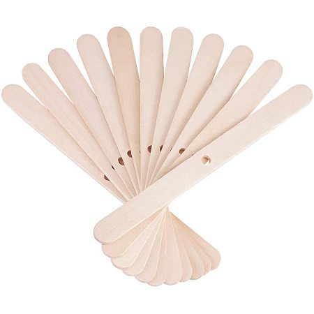 PandaHall Elite 200pcs Wooden Candle Wick Holders 4.4 Inch Candle Wick Bars Candle Wick Centering Device for Candle Making, DIY Crafts and Home Decor