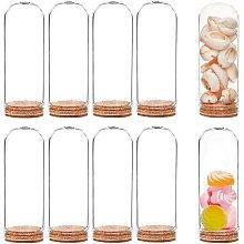 BENECREAT 20 Pack 40ml Glass Jars Bottles Decoration Bottles with Cork Stoppers for Party Favors, Arts, Small Projects and DIY Decorations