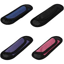 WADORN 4 Colors Backpack Shoulder Strap Pad Replacement, 4pcs Detachable Polyester Crossbody Bag Strap Soft Cushion Strap Pads for Guitar Pad Shoulder Strap