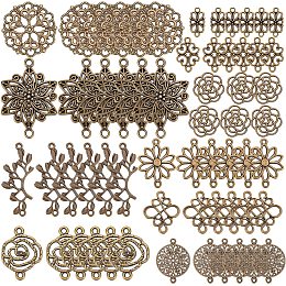 SUNNYCLUE 630+ pcs DIY 6 Pairs Traditional Ethnic Indian Jhumka Jhumki  Dangle Earrings Making Kit Jewelry Making Kit Supplies for Beginners 