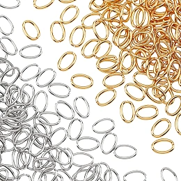16K Gold Filled 5mm Soldered Jump Ring Pack For Jewelry Making Findings  Supply, L925