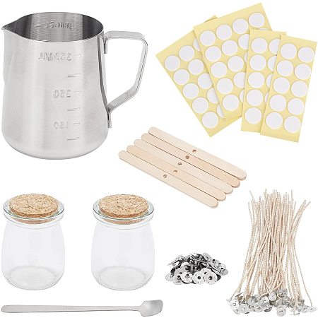 AHANDMAKER Complete Candle Making Set, Candle Making Kit, DIY Candle Making Supplies for Birthdays Valentine's Day Wedding Christmas Candle Making Lovers and Beginners