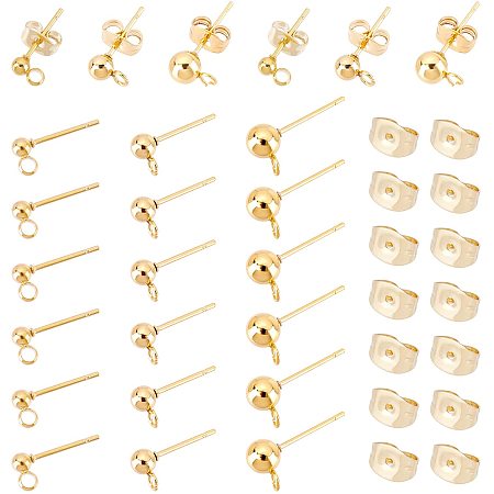 MJ Combo of Two Pairs 4mm & 5mm Sizes of Basic Pure Silver Ball Silver  Hollow Balls Tops Studs Earrings in Pure 92.5 Sterling Silver for Boys,  Girls, Kids, Women & Men (