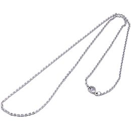 ARRICRAFT 10 Strands Stainless Steel Cable Chain Necklaces for Jewelry Making, 20"(50.8cm), 1.5mm