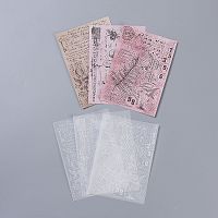 Honeyhandy Scrapbook Paper, Vegetable Parchment & Munken Paper, for DIY Album Scrapbook, Greeting Card, Background Paper, Diary Decorative, Plant Talk, 14x10cm, 30 sheets/bag