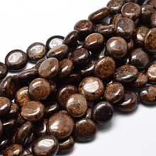 Honeyhandy Natural Bronzite Nuggets Beads Strands, Tumbled Stone, 4~8x6~9x5~7mm, Hole: 1mm, about 15.3 inch~15.7 inch