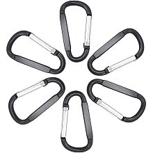 NBEADS 20 Pcs Climbing Clip, Climbing Locking Clips Hook Camping Accessories for Outdoor Camping Fishing Hiking Traveling Backpack