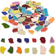 PandaHall Elite Mosaic Tiles Ceramic Mosaic Pieces Supplies for Home Decoration Garden DIY Arts & Craft, 0.55lb