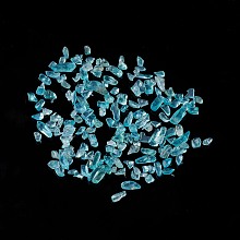 Honeyhandy Natural Apatite Chip Beads, No Hole/Undrilled, 2~12x2~10x1~3mm, about 560pcs/50g