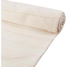 BENECREAT Large Monk's Cloth, 59.5x39.3" Primary Tufting Cloth with Marked Lines Needlework Fabric for Needle Punch, Cross Stitch, Embroidery, Quilting, 0.7mm Thick