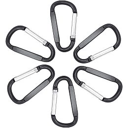 NBEADS 20 Pcs Climbing Clip, Climbing Locking Clips Hook Camping Accessories for Outdoor Camping Fishing Hiking Traveling Backpack