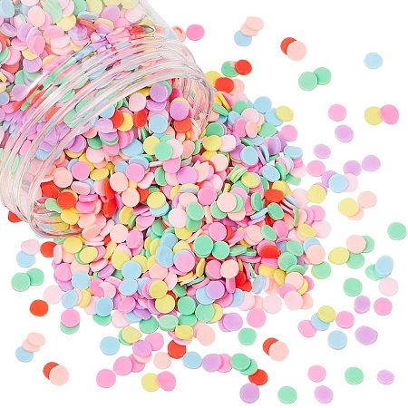 Arricraft 200g Slime Charms Resin Flatbacks Buttons Polymer Clay Cabochons Sprinkles Decoration for Slime Filler Fake Candy Chocolate Cake Dessert Mud Particles Scrapbook Phone Case