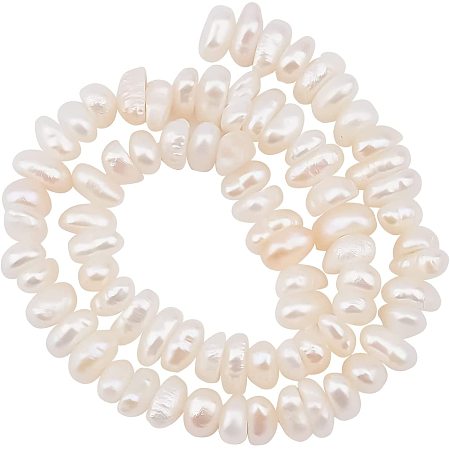 CHGCRAFT 91Pcs Round Beads Natural Beads Polished Beads for Craft DIY Jewelry Making Beads Garland Mixed