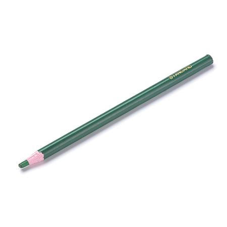 BENECREAT 12PCS Green Water Soluble Pencil Tracing Tools for Tailor's Sewing Marking And Students Drawing