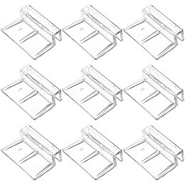 OLYCRAFT 24pcs Fish Tanks Glass Cover Clip 6mm Aquarium Acrylic Clip Clear Acrylic Support Holder Clear Glass Cover Clip Support Holder for Aquarium Fish Tank