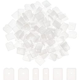 FINGERINSPIRE 150pcs/3 Size Silicone End Caps for Rigilene Polyester Boning Sewing, 8/10/12mm Silicone Plug Fit for Shapewear Support Strip/Chain End Cap Cover, White, DIY Sewing Supplies