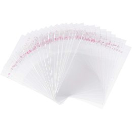 PandaHall Elite 1400 Pcs 5x7cm Clear Resealable Cello/Cellophane Bags Self Adhesive Sealing, Good for Earrings, Beads, Small Jewelry Accessories and Prints Card