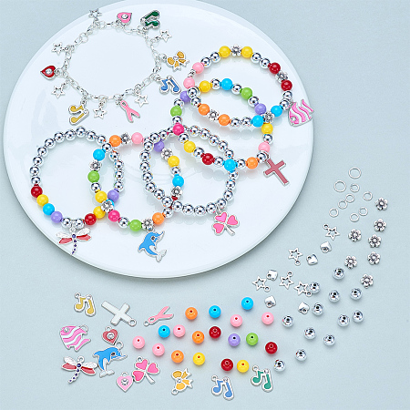 Kit Making Bracelets Beads, Making Bracelets Kits Kids