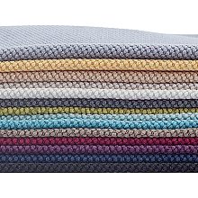 BENECREAT 14Pcs Assorted-colors Flannel Fabric 12x8 inch Patchwork Cotton Fabric for DIY Bags Wallet Glasses Cloth Craft Projects