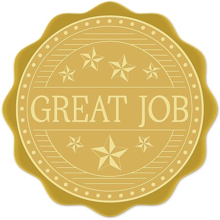 CRASPIRE Gold Foil Certificate Seals Great Job 2