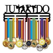 SUPERDANT Male Judo Medal Display Holder Competition Medal Holder Iron Sports Medals Display Frame Iron Medal Hook for Competition Medal Holder Display Wall Hanging